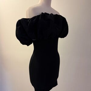 Zara Strapless Black Dress
